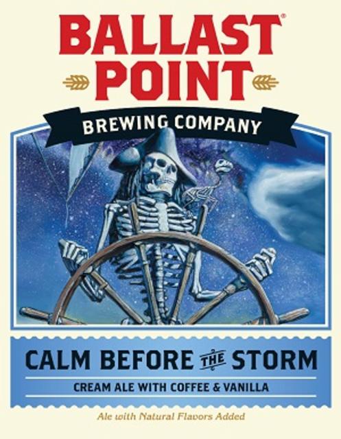 Calm Before The Storm 5.5%, Ballast Point Brewing Company, United States