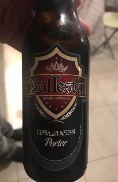 Ballesta Porter 5.0%, Cerveza Ballesta, Ecuador