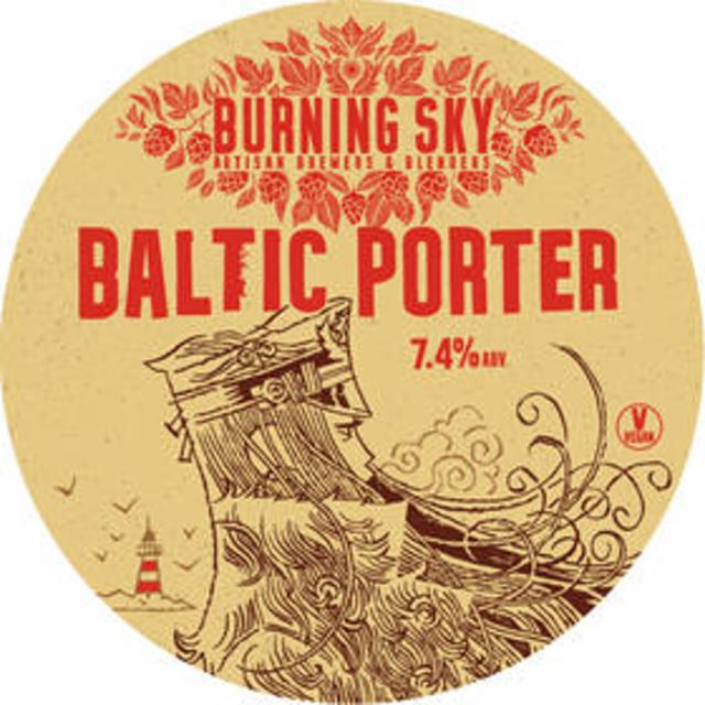 Baltic Porter 7.4%, Burning Sky Brewery, England