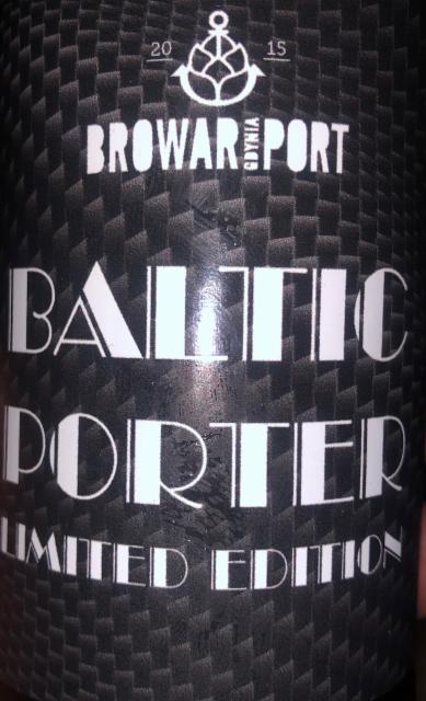 Baltic Porter 8.0%, Browar Gdynia Port, Poland