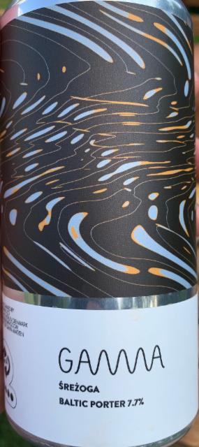 Baltic Porter, Gamma Brewing Company