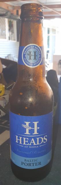 Baltic Porter 7.0%, Heads of Noosa Brewing Co., Australia