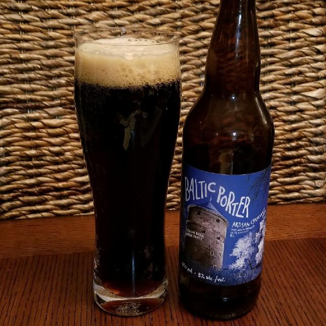 Cannery Baltic Porter (Artisan Creation) 8.0%, Cannery Brewing Company, Canada