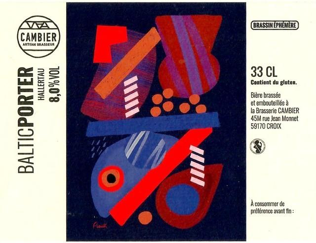 Baltic Porter Hallertau, Brasserie Cambier