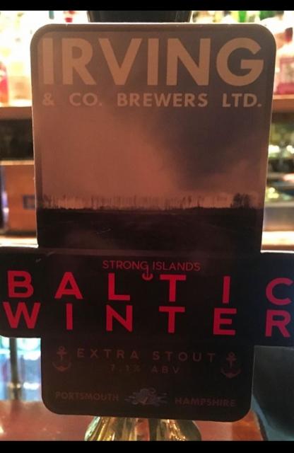 Baltic Winter 7.1%, Irving & Co. Brewers Ltd., England
