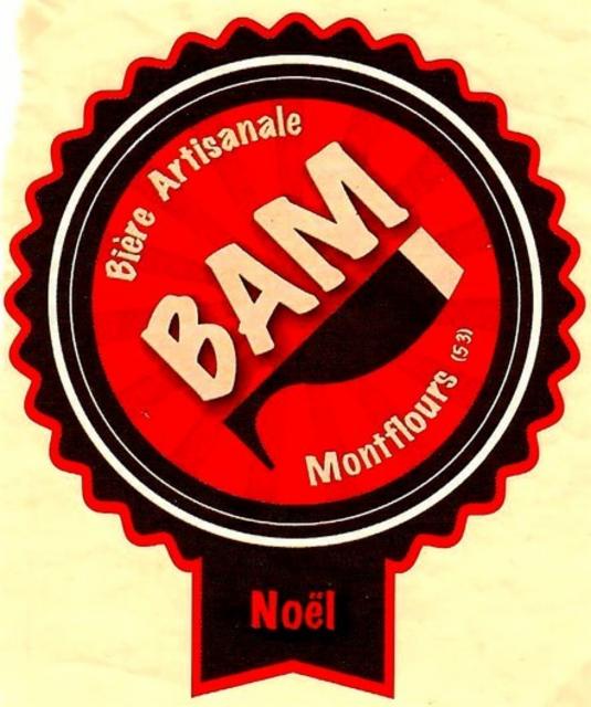 BAM Noël 6.3%, BAM - Brasserie Associative De Montflours, France