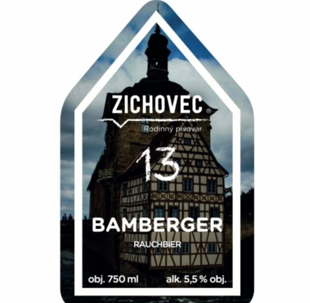 Bamberger 13 5.5%, Rodinný Pivovar Zichovec, Czech Republic