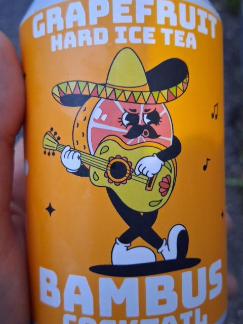 Bambus Cocktail Grapefruit Hard ice tea, The Wine And Soda Company