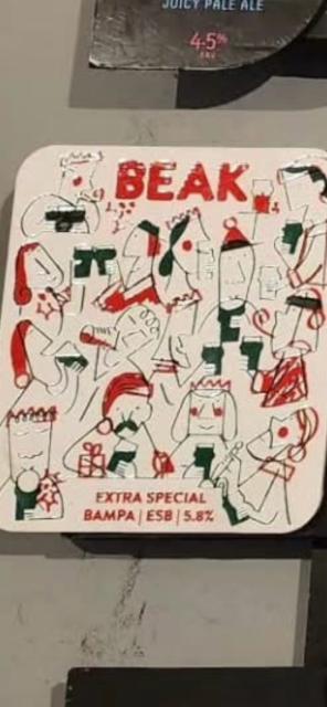 Bampa Extra Special 5.8%, Beak Brewery, England