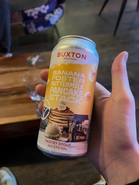 Banana Foster Buttermilk Pancake Stack 9.7%, Buxton Brewery, England