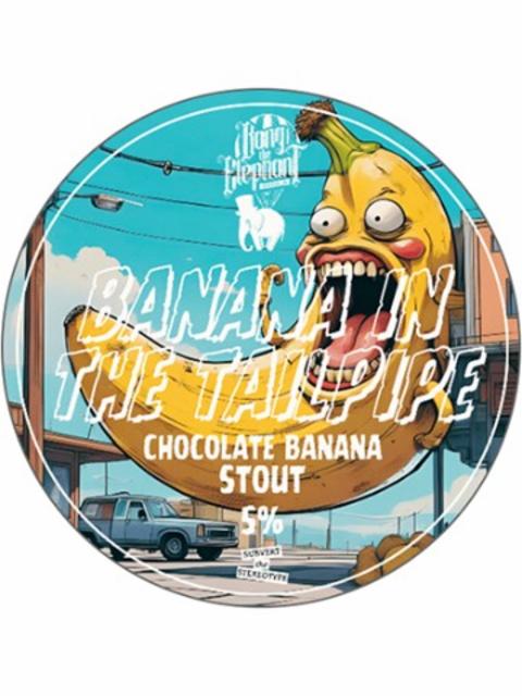 Banana in the tailpipe 5.0%, Bang The Elephant Brewing co, England
