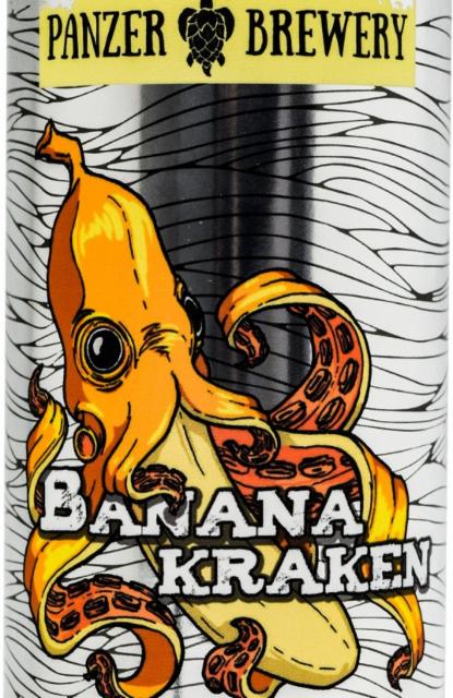 Banana Kraken 4.5%, Panzer Brewery, Russia