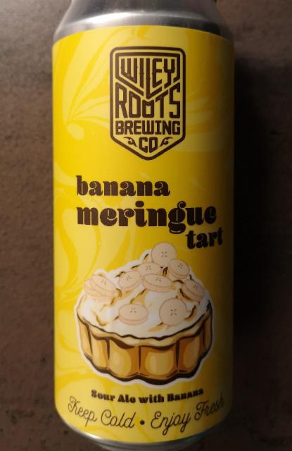 Banana Meringue Tart 5.5%, Wiley Roots Brewing Company, United States