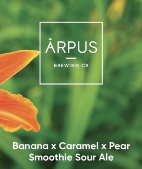 Banana x Caramel x Pear Smoothie Sour Ale 4.5%, Ārpus Brewing Co., Latvia