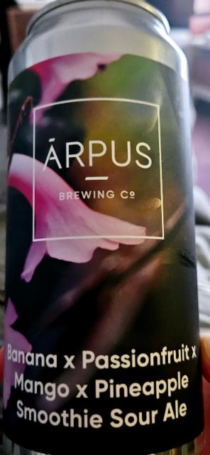 Banana x Passionfruit x Mango x Pineapple smoothie sour ale 4.5%, Ārpus Brewing Co., Latvia