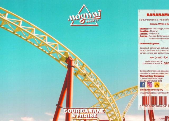 BananaMara 7.4%, Mogwaï Beer Company, France