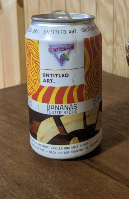 Bananas Foster Stout 8.0%, Untitled Art, United States