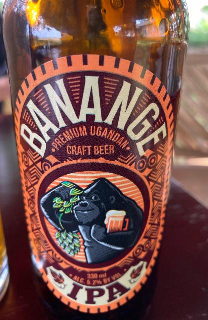 Banange IPA 5.2%, Banange Brewing Company Ltd, Uganda