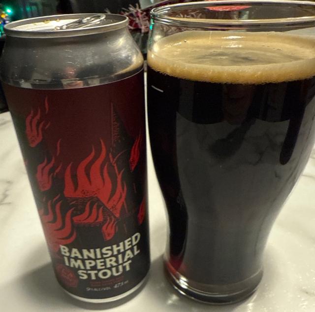 Banished imperial stout, BANISHED BREWING LTD