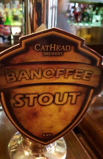 Banoffee Stout 4.5%, Cat Head Brewery, England