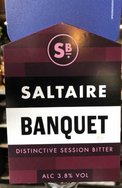 Banquet 3.8%, Saltaire Brewery, England