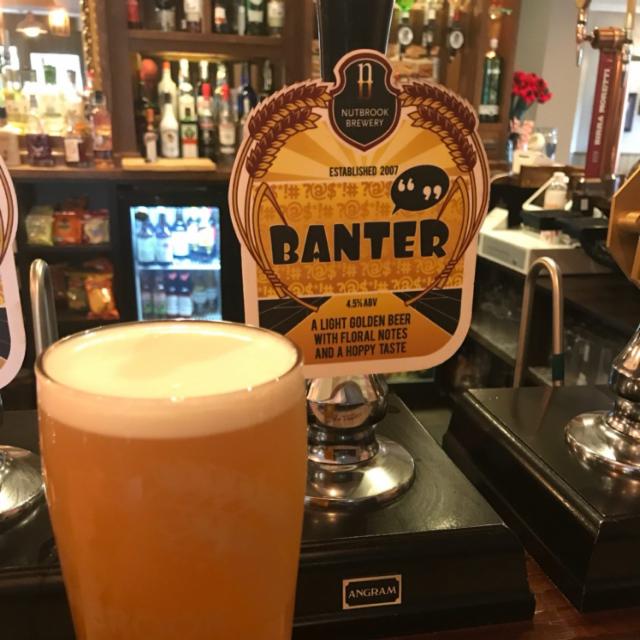 Banter 4.5%, Nutbrook Brewery, England