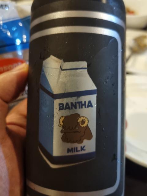 bantha milk 6.0%, Fourscore beer co, United States