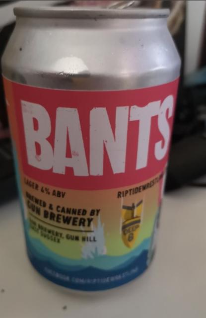 Bants 4.0%, Gun Brewery, England