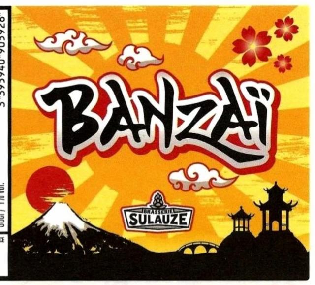 Banzaï 1.0%, Brasserie De Sulauze, France