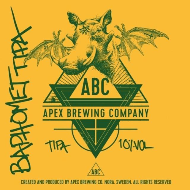 Baphomet TIPA 10.0%, Apex Brewing Company, Sweden