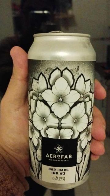 bar-bars Ink 3 - Cold ipa 6.6%, Aerofab, France