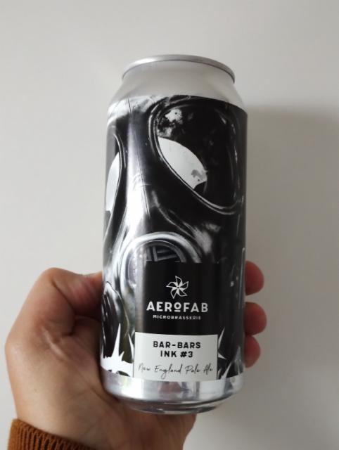 bar-bars ink 3 - New England pale ale 6.5%, Aerofab, France
