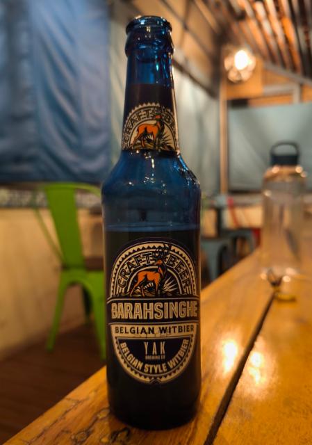 BARAHSINGHE BELGIAN WITBIER 5.3%, Yak Brewing, Nepal