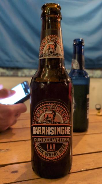 BARAHSINGHE DUNKELWEIZEN 6.0%, Yak Brewing, Nepal