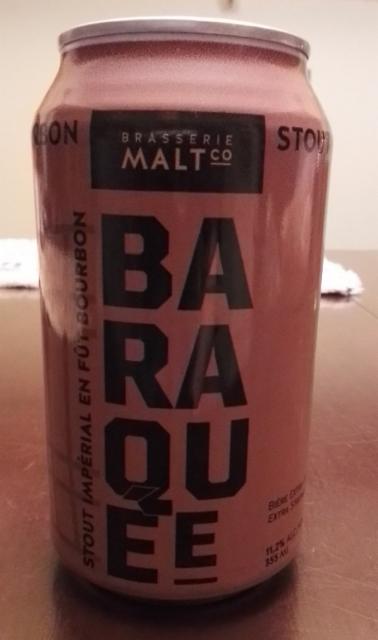baraquée 11.2%, Brasserie MaltCo, Canada