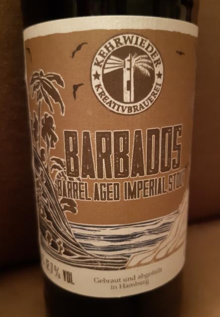 Barbados (2022) 12.7%, Kehrwieder Kreativbrauerei, Germany