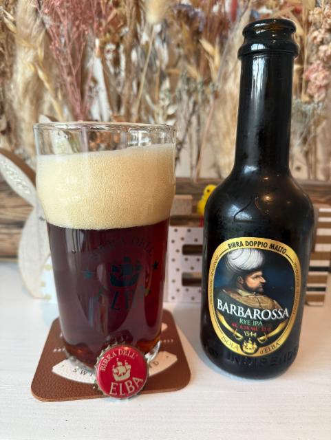 Barbarossa 6.5%, Birra dell'Elba / Birrificio dell'Isola d'Elba, Italy