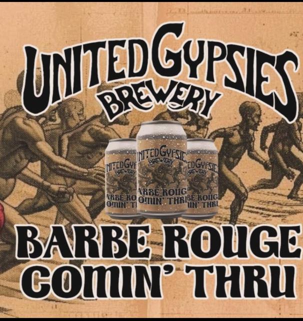 Barbe Rouge Comin' Thru 5.0%, United Gypsies (UG) Brewery, Finland