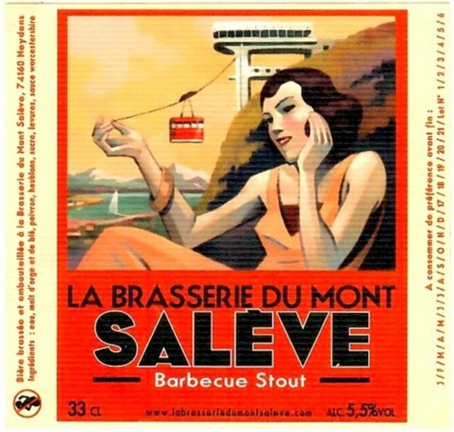 Barbecue Stout 6.5%, Brasserie Du Mont Salève, France