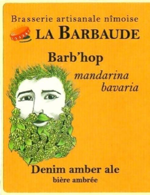 Barb'hop Mandarina Bavaria 4.7%, Brasserie La Barbaude, France