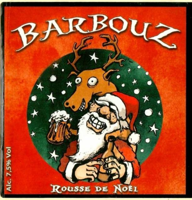 Barbouz Rousse De Noël 7.5%, Brasserie Du Zink, France