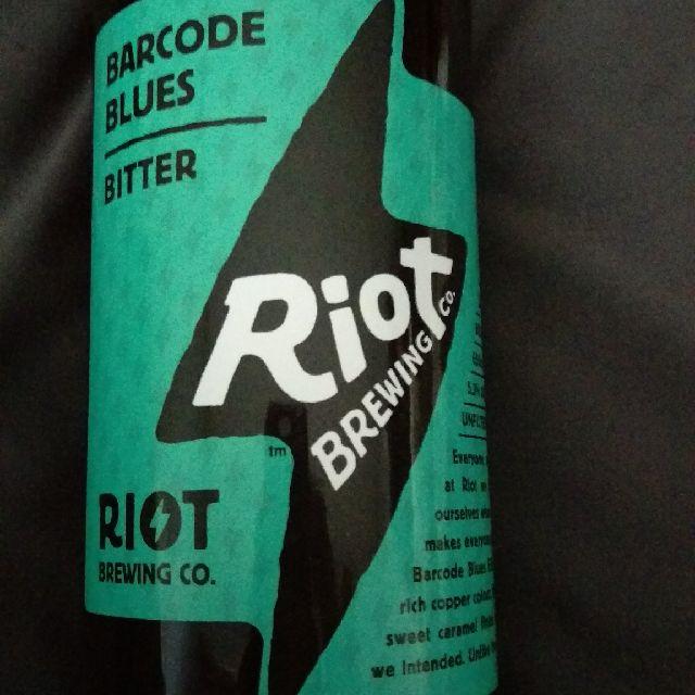 Barcode Blues 5.3%, Riot Brewing Co., Canada