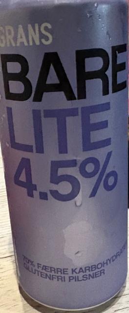 Bare Lite, Grans Bryggeri