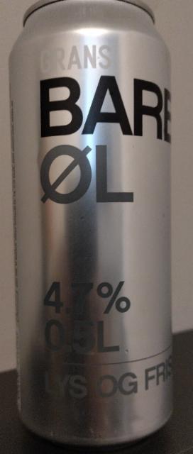 bare öl, Grans Bryggeri