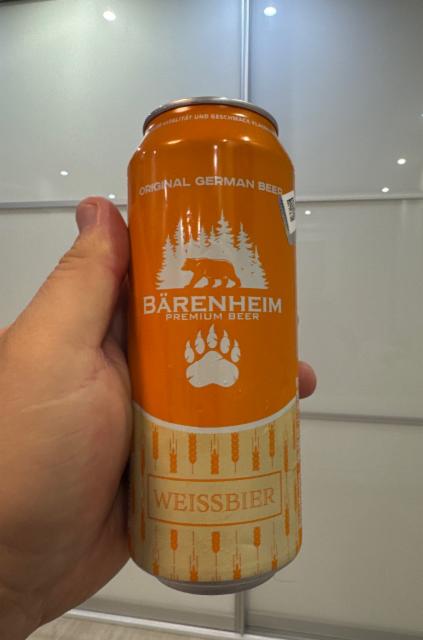 Bärenheim Weissbier 5.0%, Frankfurter Brauhaus (TCB Beverages), Germany