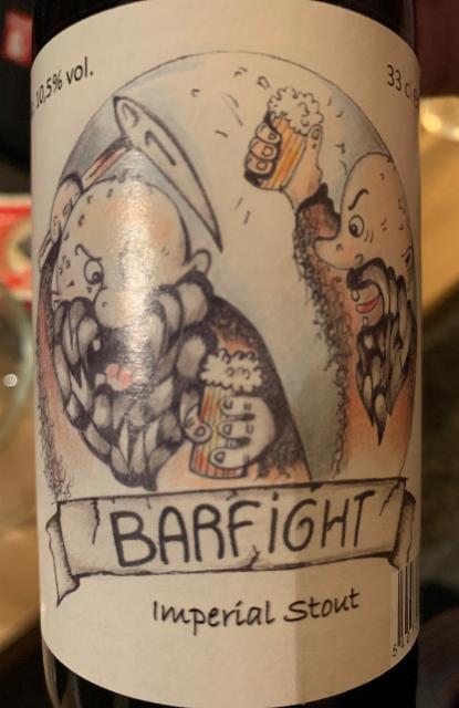Barfight 10.5%, 't Hofbrouwerijke, Belgium