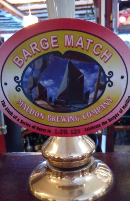 Barge Match 3.8%, Maldon Brewing Company, England