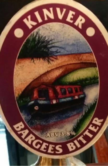 Bargees Bitter 3.8%, Kinver Brewery, England