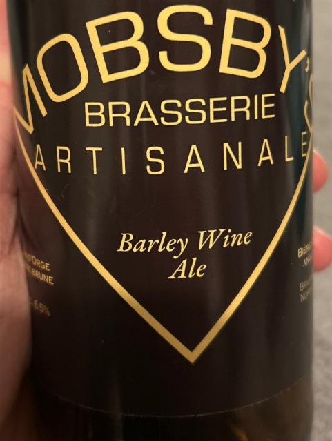 Barker Wine Ale 6.5%, Brasserie Mobsby's, France