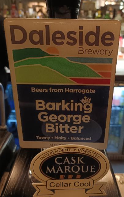 barking george bitter 4.0%, Daleside Brewery, England